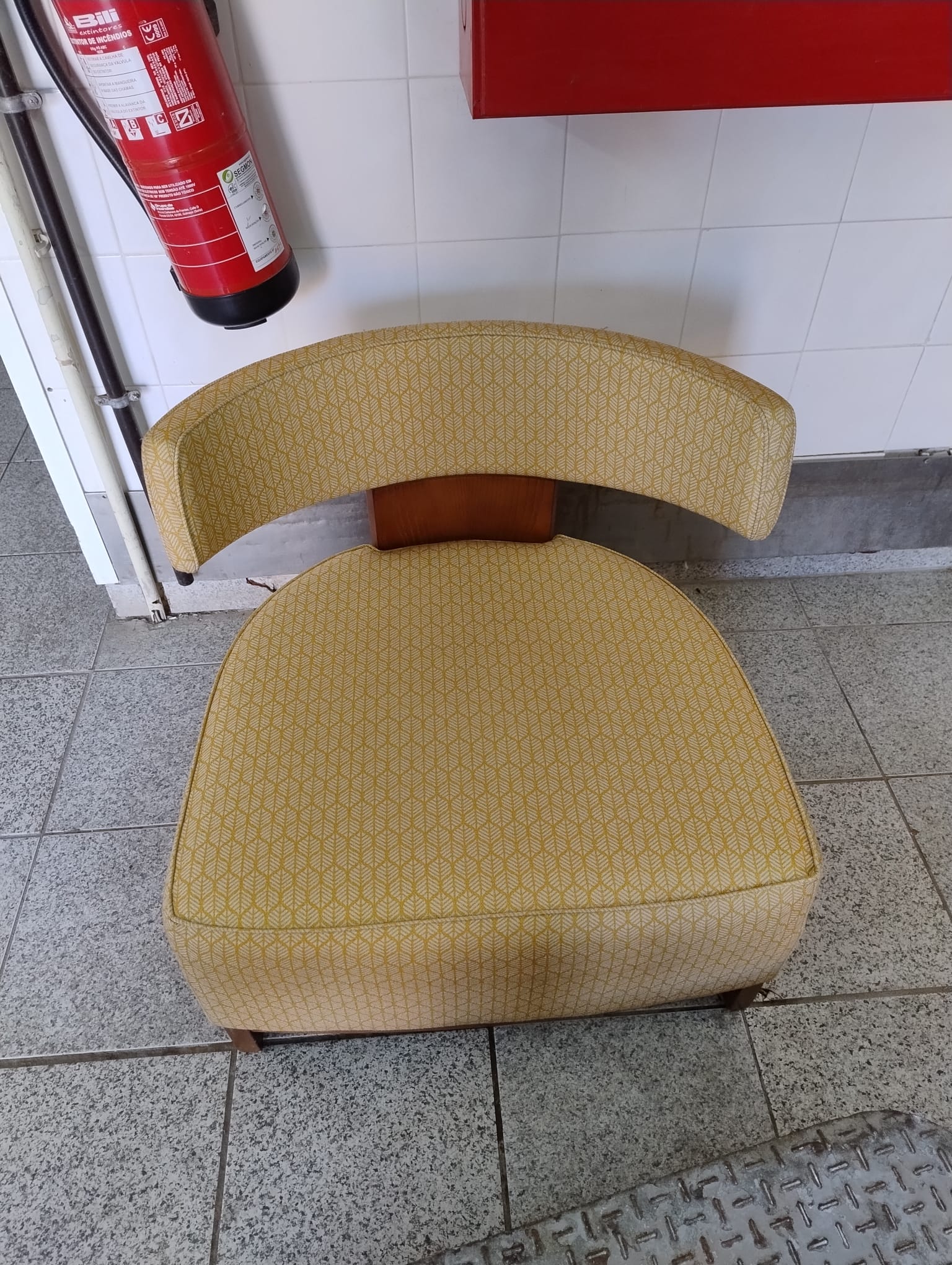 Higienização de poltronas